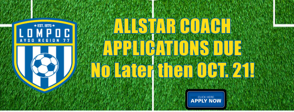 Coach All-Star Applications!